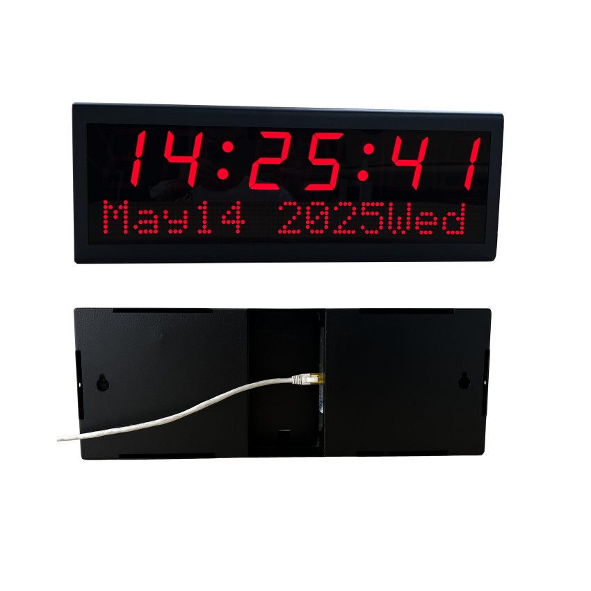 Custom NTP Digital Time Clock