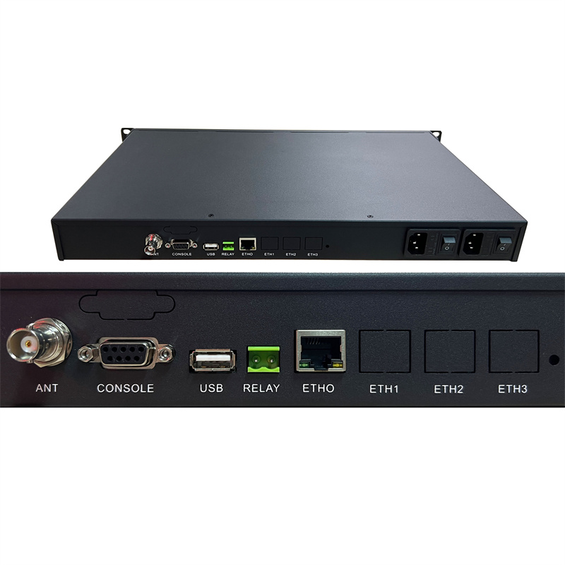 Hochpräziser GPS-BeiDou-Netzwerk-Zeitprotokoll-NTP-Server mit 1 LAN-Anschluss