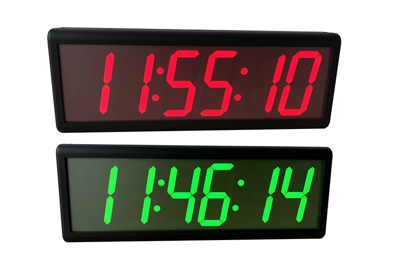 PoE Digital Wall Clock