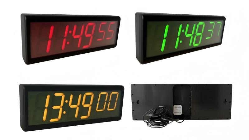 4 Inch GPS digital clock